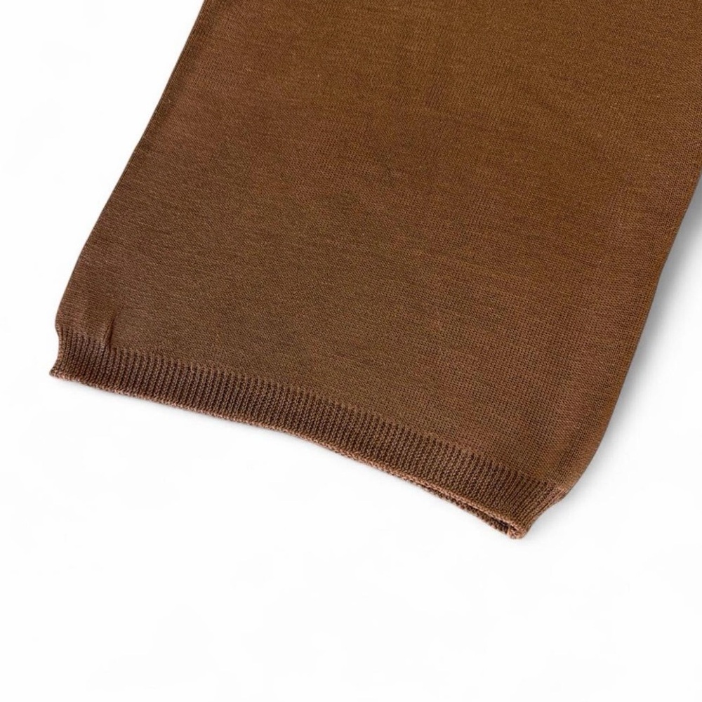 Hudson & Mark Wide Leg Women's Knit Pants in Brown - Picture 3 of 8